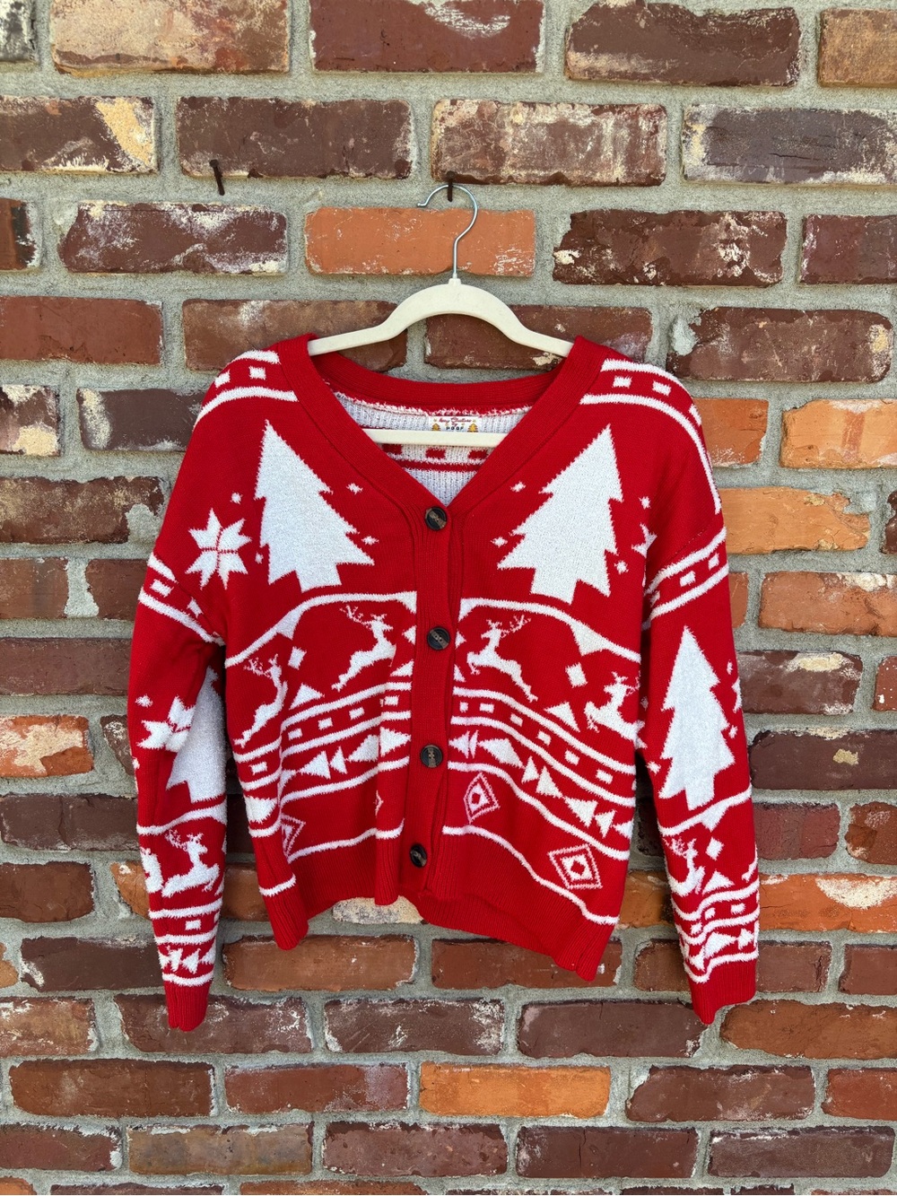 EUC Holiday Knit Cardigan